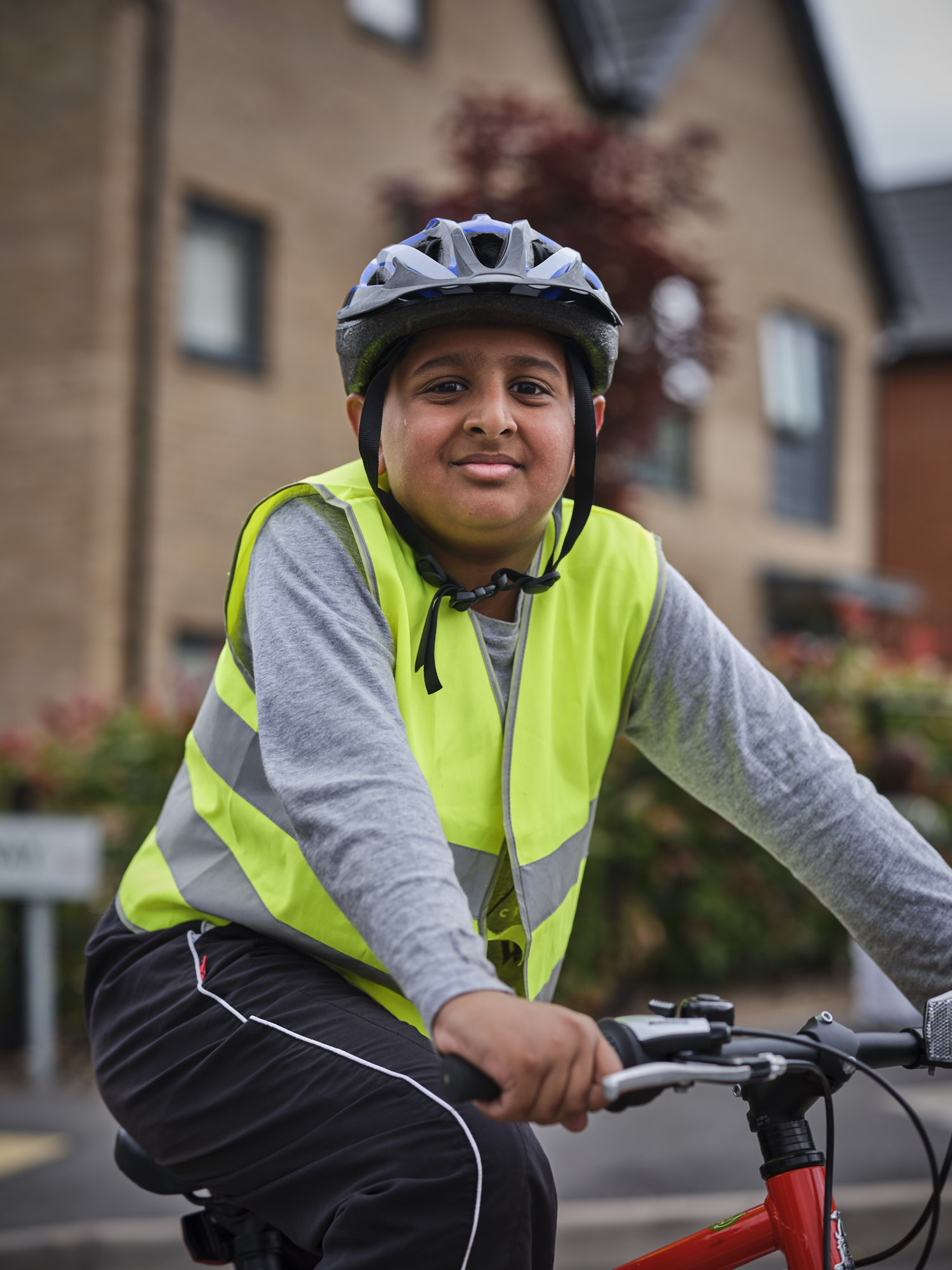 hi vis cycling